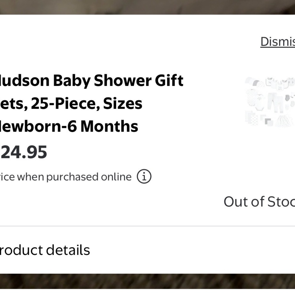 Hudson Baby White and Light Gray Elephant 25 Piece Set - Picture 3 of 4